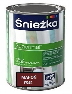 SUPERMAL EMALIA OLEJNO-FTALOWA MAHOŃ F545 0,2L