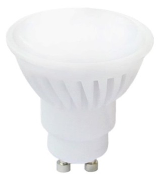 ŻARÓWKA LED SMD 10W GU10 BIAŁA CIEPŁA Gw 2 lat