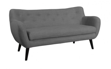 SOFA 3 GEORGE BYDGOSKIE MEBLE TKANINA SZARY