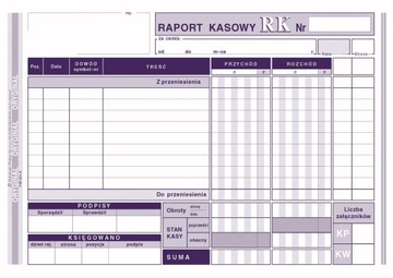 ПЕЧАТЬ КАССОВОГО ОТЧЕТА 411-3 А5