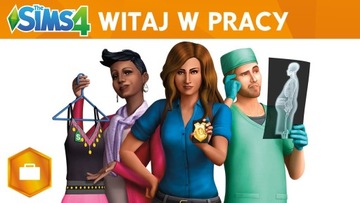 SIMSY THE SIMS 4 GET TO WORK BOX DISC ПК PL