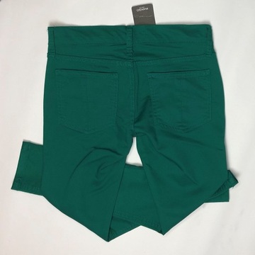 Zielone spodnie z suwakami / MANGO / 34/XS