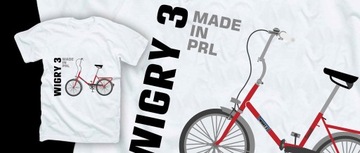 Koszulka WIGRY 3 MADE IN PRL T-shirt white