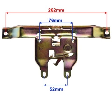 РУЖЬЕ ДЛЯ СКУТЕРА 4T ЧЕРЕЗ КРОНШТЕЙН SEAT LOCK 50