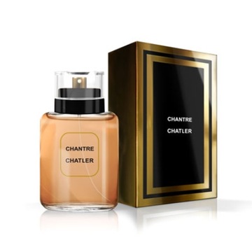 Chatler Chantre Black 100мл парфюмированная вода Мандарин Гвоздика Янтарь