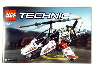 Instrukcja Lekki Helikopter LEGO Technic #42057