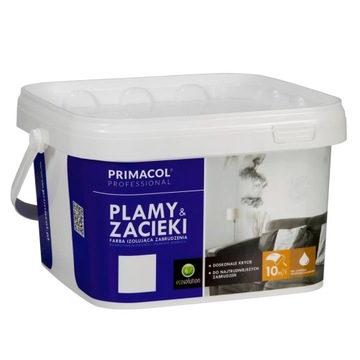 FARBA NA ZACIEKI I PLAMY PRIAMCOL 0,75 MOCNA BIAŁA