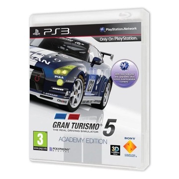 GRAN TURISMO 5 АКАДЕМИЯ ИЗДАНИЕ PL PS3