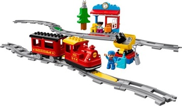 LEGO DUPLO 10874 Поезд Свет + звук + ПОДАРОЧНАЯ СУМКА LEGO