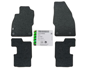 KOMPLET DYWANIKÓW WELUROWYCH GM OPEL CORSA D