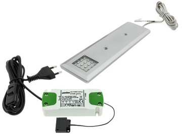 KOMPLET 1x Lampa meblowa NEO nad blat + zasilacz
