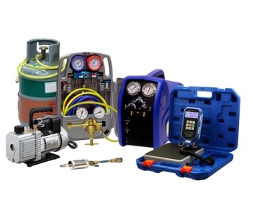 КОМПЛЕКТ ДЛЯ ЗАПРАВКИ И ЗАПРАВКИ КОНДИЦИОНЕРА СТАНЦИЯ КОНДИЦИОНЕРА