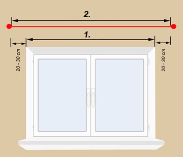 фото ориг. №12, Cornice double 19 mm+ 19 mm 240 centimeters