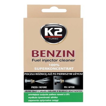 K2 BENZIN 50ML DO CZYSZCZENIA WTRYSKÓW BENZYNA