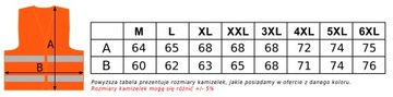 ПРЕДУПРЕЖДАЮЩИЙ ЖИЛЕТ С СОБСТВЕННЫМ СВЕТООТРАЖАЮЩИМ ПРИНТОМ L