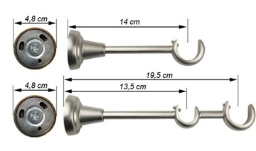 Карниз 220 см DOUBLE 2.2 MODENA Карнизы 25/19