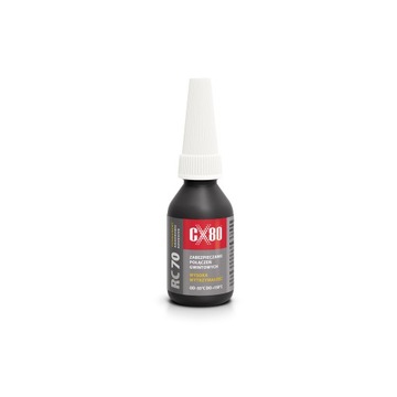 CX80 Klej do zabezpieczania gwintów zielony mocny 10ML RC70