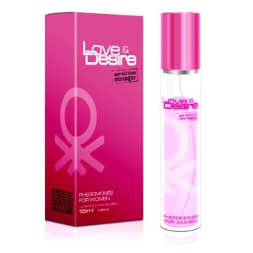 15ML PERFUMY Z FEROMONAMI LOVE DESIRE DAMSKIE