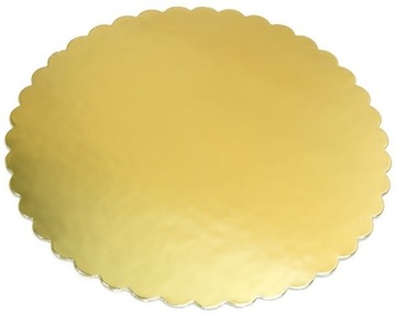 PODKŁAD OKRĄGŁY tort FALA 2000g GRUBY 40 cm WŁOCHY