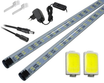 Świetlówka LED lampa akwarium 5630 2x50cm SLIM I+I