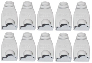 OSŁONA WTYKU GUMOWA RJ-45 RJ45 8P8C 10 SZTUK S