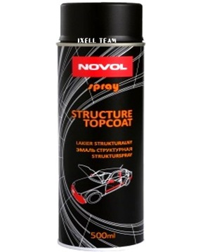 NOVOL struktura CZARNA DO PLASTIKÓW 500 ML 675