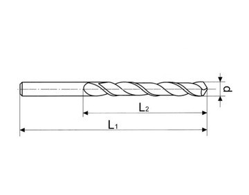 Wiertło kobaltowe do metalu 11,5mm 142mm HSS-Co 5%