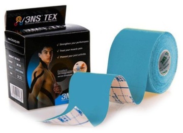 Plastry kineskiology taping Taśma MEDYCZNA do oklejania tape tejpy 3NS tex