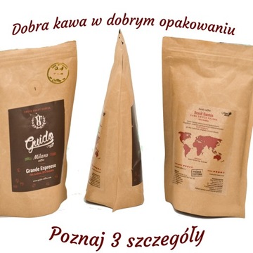 Guido Coffee kawa świeżo palona Barcelona 1 kg