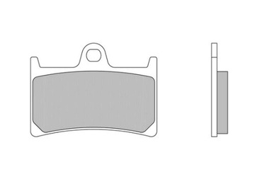 ПЕРЕДНИЕ КОЛОДКИ BREMBO YAMAHA FJR1300 01-05