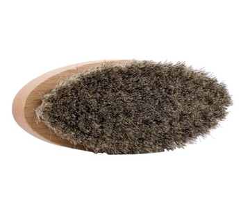 Saphir Natural Brush Овальная щетка для обуви 13,5 см, белая