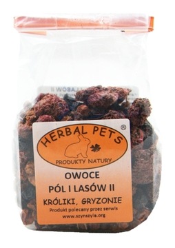 HERBAL PETS OWOCE PÓL I LASÓW II 75G KRÓLIK GRYZOŃ