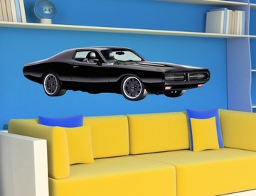 Наклейки на стену DODGE Charger Cars 70х20 см