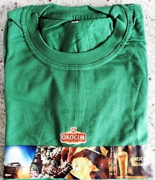 OKOCIM BEER tričko L zelené CARLSBERG