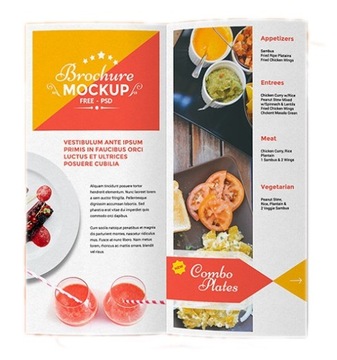 СЛОЖЕННЫЙ ЛИСТОВОК 2xDL до DL 500 штук Мел 250г