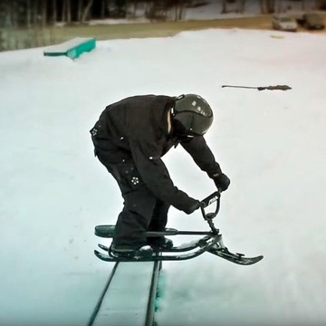 Спортивные лыжи STIGA SNOWRACER SX PRO с втягивающим механизмом