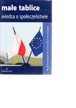 WIEDZA O SPOŁECZEŃSTWIE MAŁE TABLICE ADAMANTAN