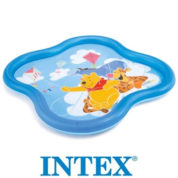 ЗАТЕНЕННЫЙ БАССЕЙН WINNIE'S С ФОНТАНОМ 140см INTEX 58433