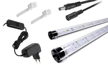 2x świetlówka LED akwarium 8520 2x30cm I+II