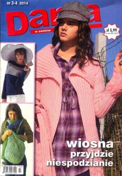 Dama w swetrze 3-4/2014. Wiosna przyjdzie...
