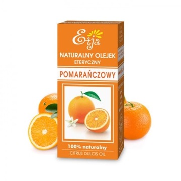 Naturalny Olejek Eteryczny POMARAŃCZOWY 10ml ETJA