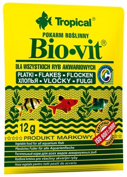 Pokarm Tropical Bio-Vit 12G Biovit