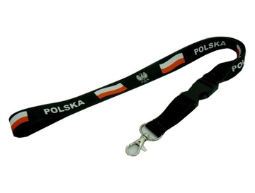 SMYCZ Polska czarna szer 20mm dł 52cm