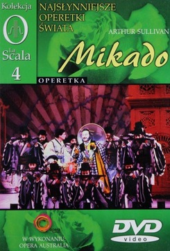 [DVD] KOLEKCJA LA SCALA: MIKADO (folia)