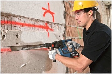 HAMMER GBH 18V-26F BOSCH 2x6.0Ah L-BOXX + ПЫЛЕОТДАЧА GDE 18V-16 BOSCH