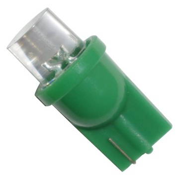 Żarowka postojówka LED W5W T10 W2.1x9.5D ZIELONA A