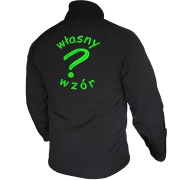 Kurtka Softshell Z Haftem Własnego Wzoru Logo firm