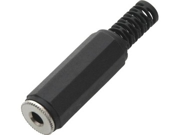 GNIAZDO JACK 3.5mm słuchawkowe NA KABEL STEREO