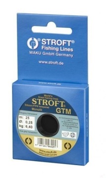 Żyłka Stroft 25m GTM 0,06mm