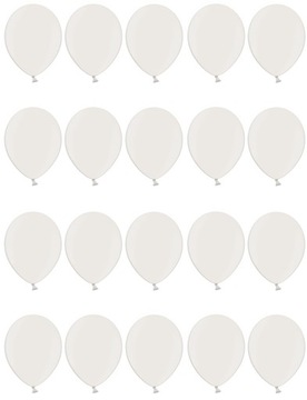 Balony Perłowe 25cm Metaliczne 20szt ślub urodziny